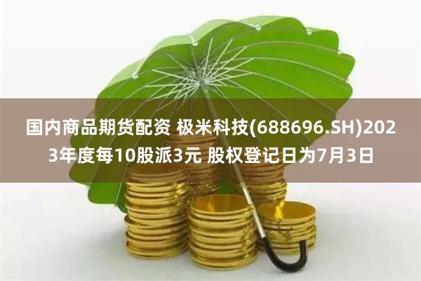 国内商品期货配资 极米科技(688696.SH)2023年度每10股派3元 股权登记日为7月3日